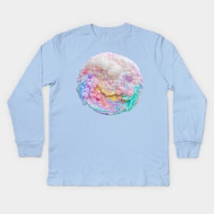 saccharine sunset Kids Long Sleeve T-Shirt